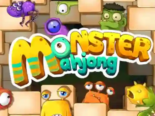 Permainan Monster Mahjong secara online