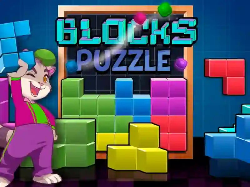 Permainan Blocks puzzle secara online
