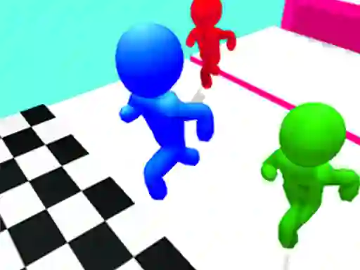 Permainan Stickman Race 3d secara online
