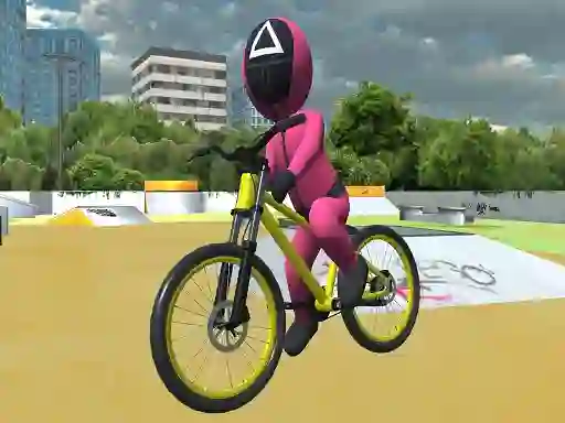 Permainan Squid Gamer BMX Freestyle secara online