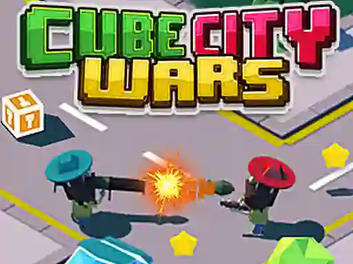 Permainan Cube City Wars secara online