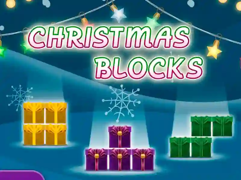 Permainan Christmas Blocks secara online