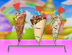 Permainan Homemade Ice Cream Cooking secara online