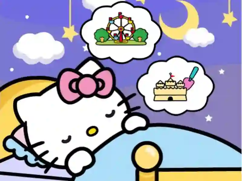 Permainan Hello Kitty Good Night secara online