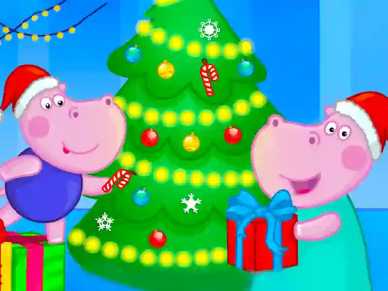 Permainan Hippo Christmas Calendar secara online