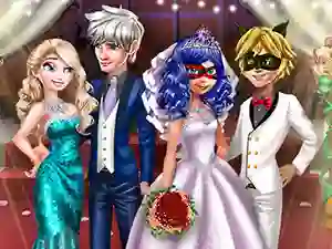 Permainan Ladybug Wedding Royal Guests secara online