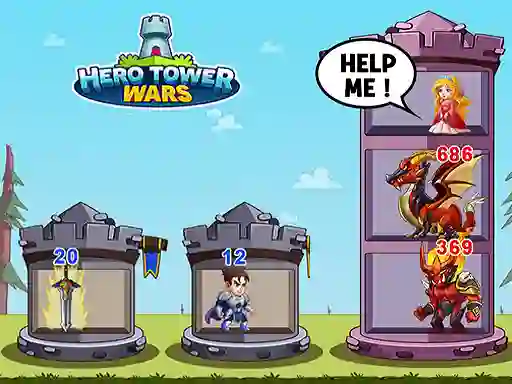 Permainan Hero Tower War secara online