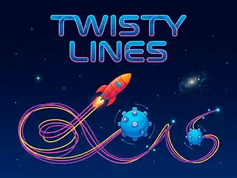 Permainan Twisty Lines secara online