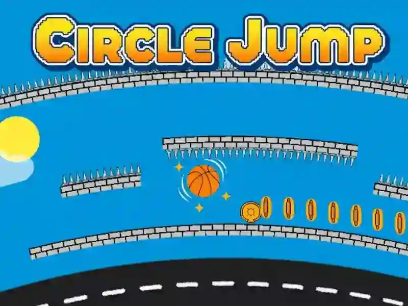 Permainan Circle Jump secara online