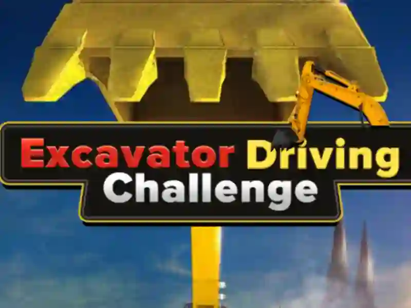Permainan Excavator Driving Challenge secara online