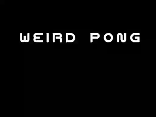 Permainan Weird Pong secara online