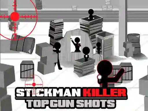 Permainan Stickman Killer Top gun Shots secara online