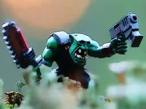 Permainan Monster Soldiers secara online