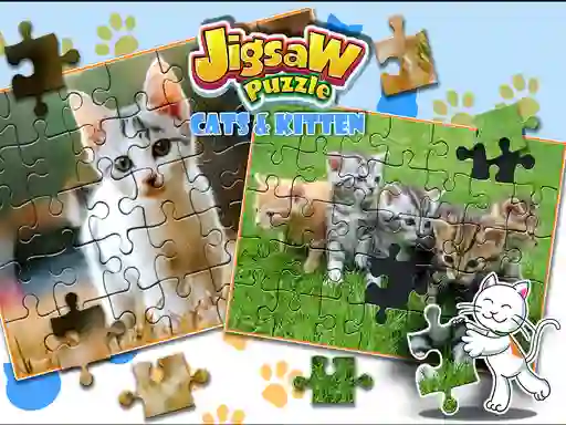 Permainan Jigsaw Puzzle Cats & Kitten secara online