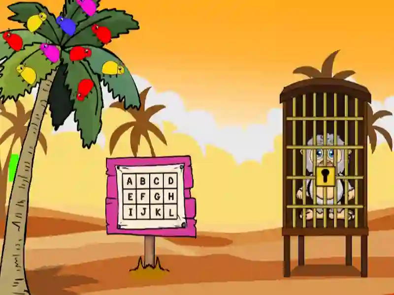 Permainan Desert Monkey Escape secara online