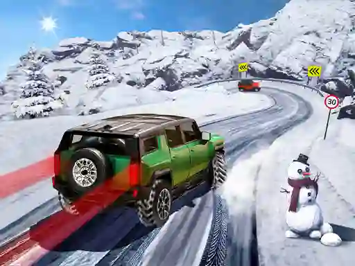 Permainan Suv Snow Driving 3D secara online