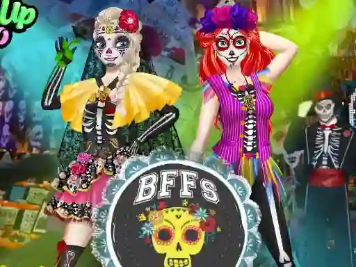 Permainan BFFS Day Of The Dead secara online