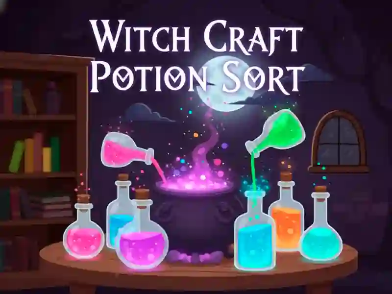 Permainan Witch Craft Potion Sort secara online
