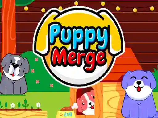 Permainan Puppy Merge secara online