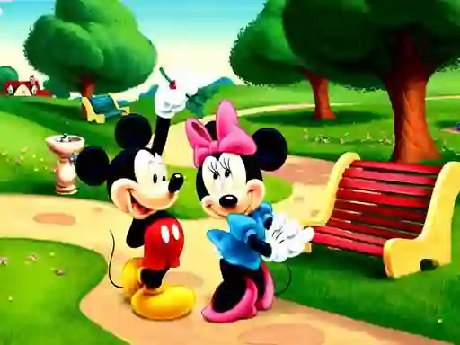 Permainan Mickey's Club House secara online