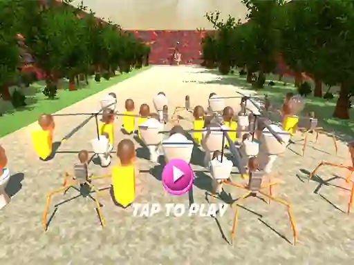 Permainan SQUID TOILET 3D secara online