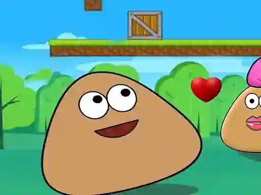 Permainan Pou Slide secara online