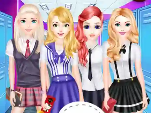 Permainan Girls School Fashion secara online