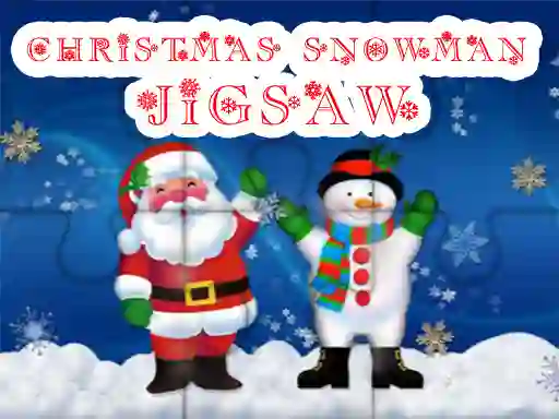 Permainan Christmas Snowman Jigsaw Puzzle secara online