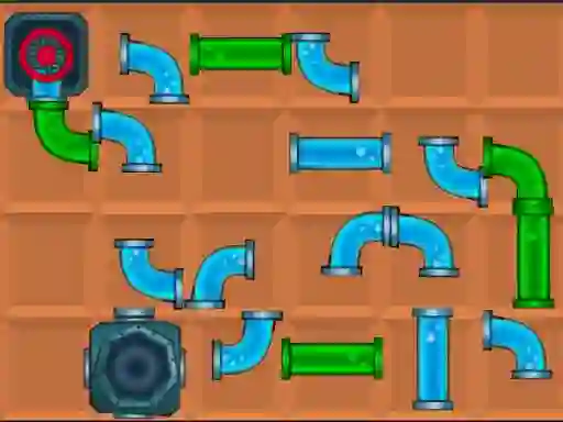 Permainan Connect the Pipes 2d secara online