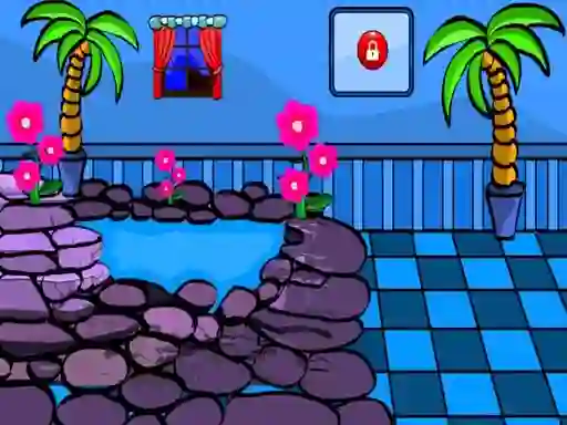 Permainan Aquarium House Escape secara online