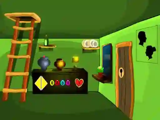 Permainan Secret House Escape secara online
