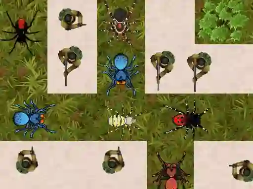Permainan Spider Tower Defense secara online