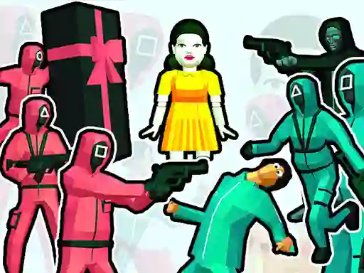 Permainan Squid Battle Simulator secara online
