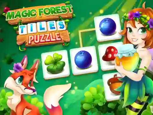 Permainan Magic Forest Tiles Puzzle secara online