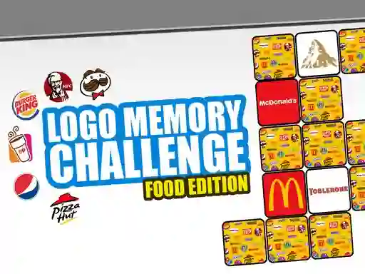 Permainan Logo Memory Food Edition secara online