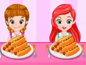 Permainan Princess Hotdog Eating Contest secara online