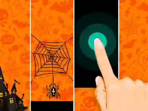 Permainan Halloween Magic Tiles secara online