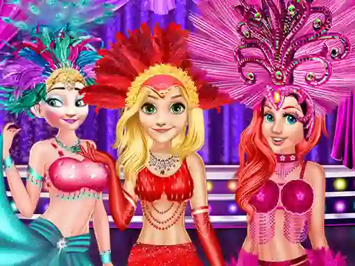 Permainan Princess As Los Vegas Showgirls secara online