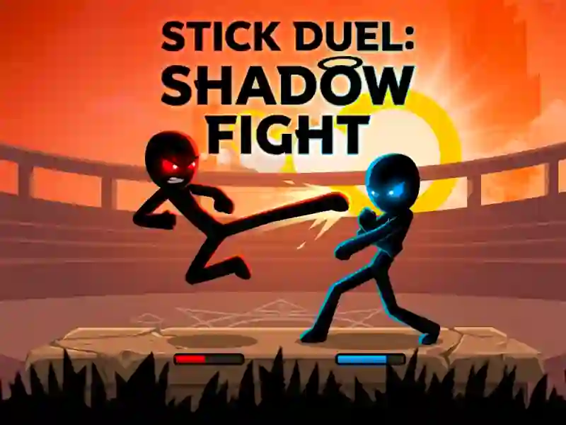 Permainan Stick Duel: Shadow Fight secara online