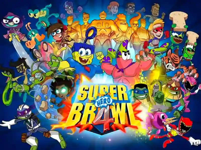 Permainan Super Hero Brawl 4 secara online