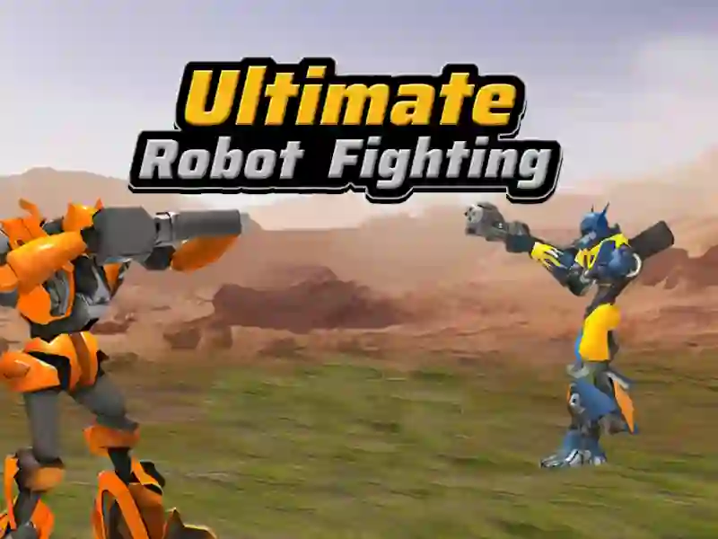 Permainan Ultimate Robot Fighting secara online