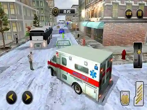 Permainan Modern city ambulance simulator secara online