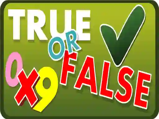 Permainan True or False secara online