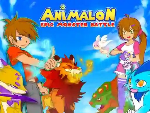 Permainan Animalon: Epic Monster Battle secara online