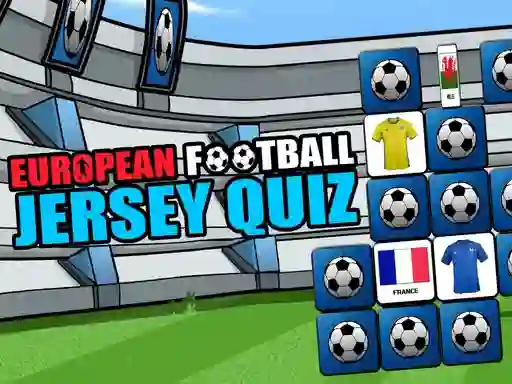 Permainan European Football Jersey Quiz secara online
