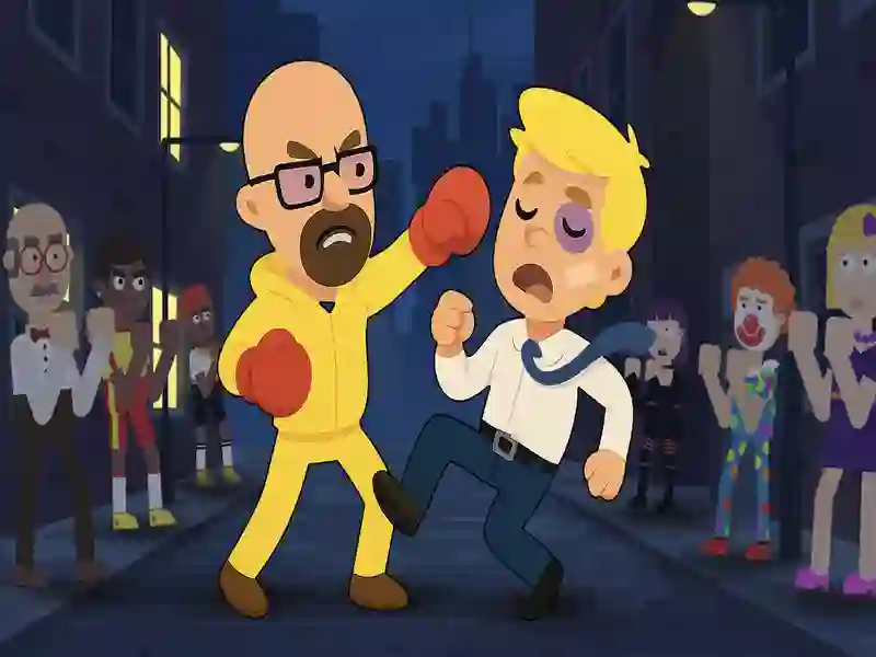 Permainan Drunken Fighter secara online