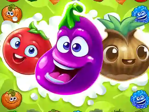 Permainan Farm Pop Match-3 Puzzle secara online