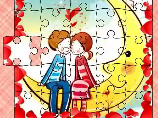 Permainan Loving Couple Jigsaw secara online