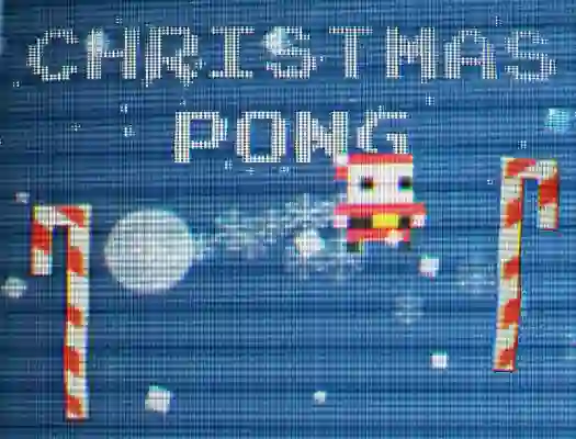 Permainan Christmas Pong secara online