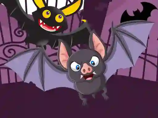 Permainan Scary Midnight Hidden Bats secara online